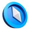 Blockchain asset icon